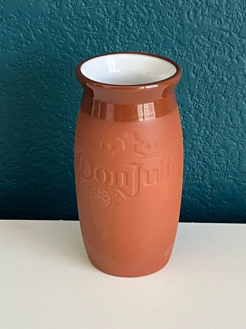 Don Julio 1942 Cantarito de Barro Terracotta Clay Cup Mug